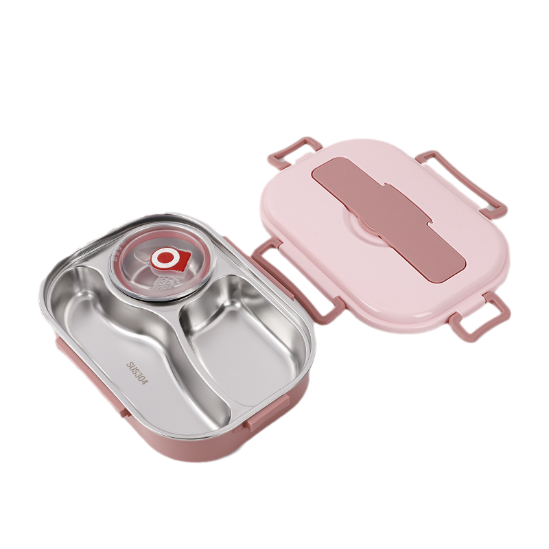 Geniet overal van warme, verse maaltijden met de duurzame roestvrijstalen thermo lunchbox SteelLunch.