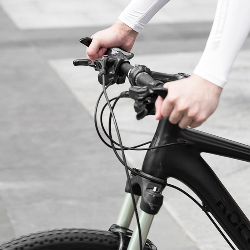 SANDSBERGORIGINALS siliconen/aluminium handvatten; superieure grip en duurzaamheid voor racefiets & mountainbike.