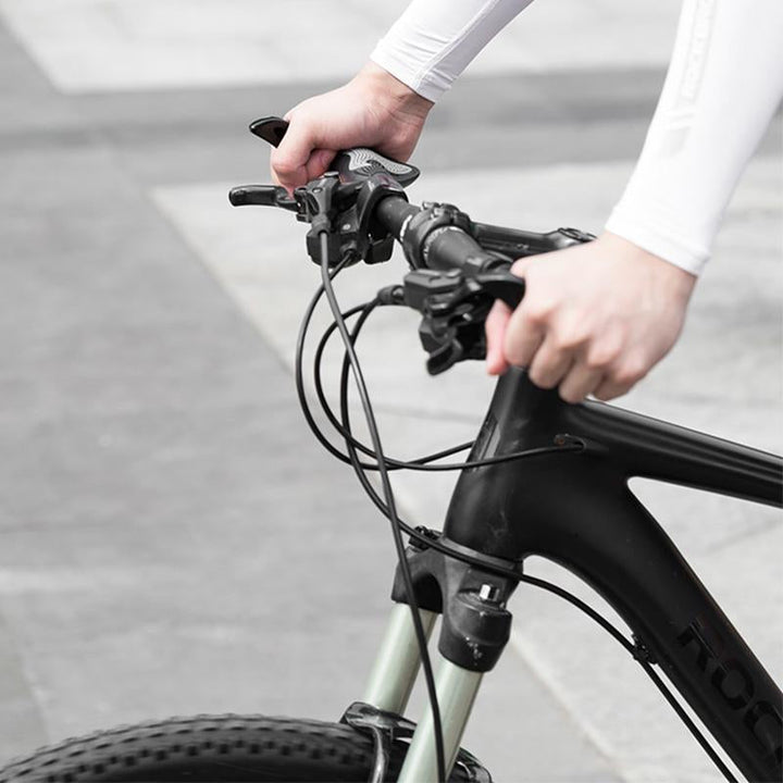 SANDSBERGORIGINALS siliconen/aluminium handvatten; superieure grip en duurzaamheid voor racefiets & mountainbike.