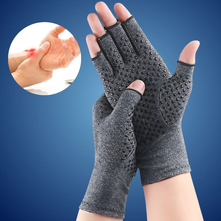 Unisex thermische winterhandschoenen met antislip grip, ideaal voor fietsen en buitensport in koud weer.