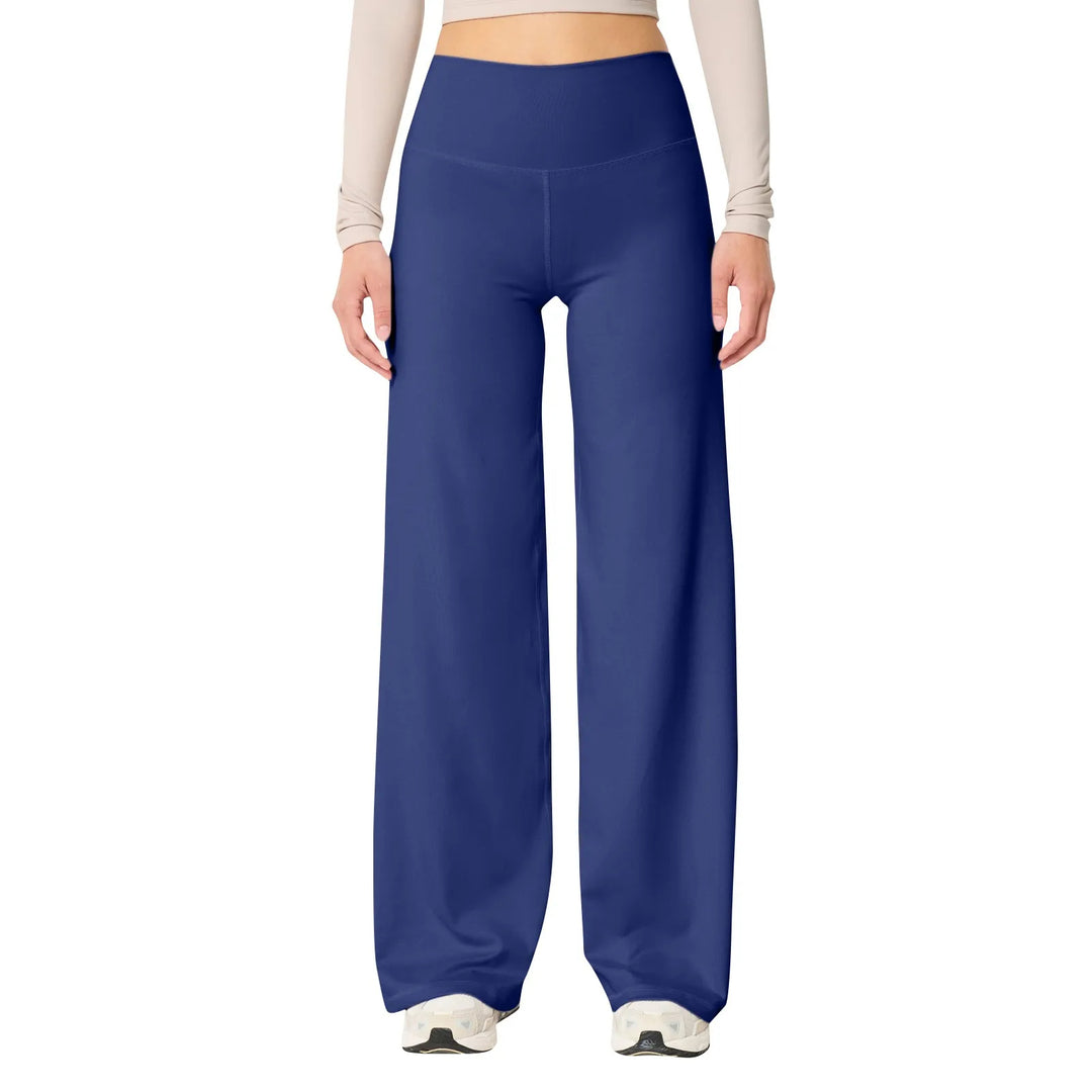 Comfortabele dames yoga legging met hoge taille en optimale stretch, perfect voor sport en vrije tijd.