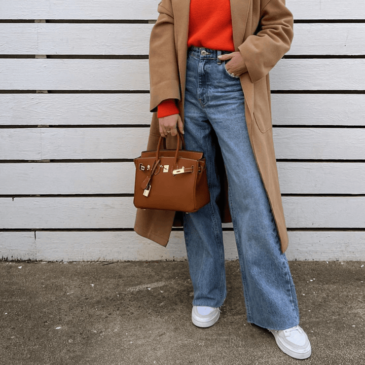 Trendy dagelijkse tas: Liana vegan leren handtas voor dames, comfortabel en ruim.