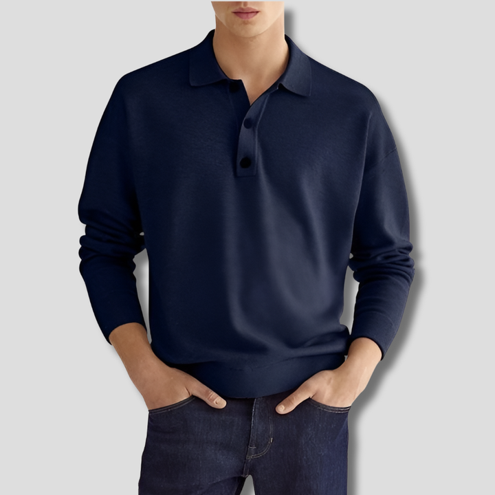 Herenpoloshirt met korte mouwen, zowel stijlvol als zakelijk. Comfortabel voor dagelijks gebruik.