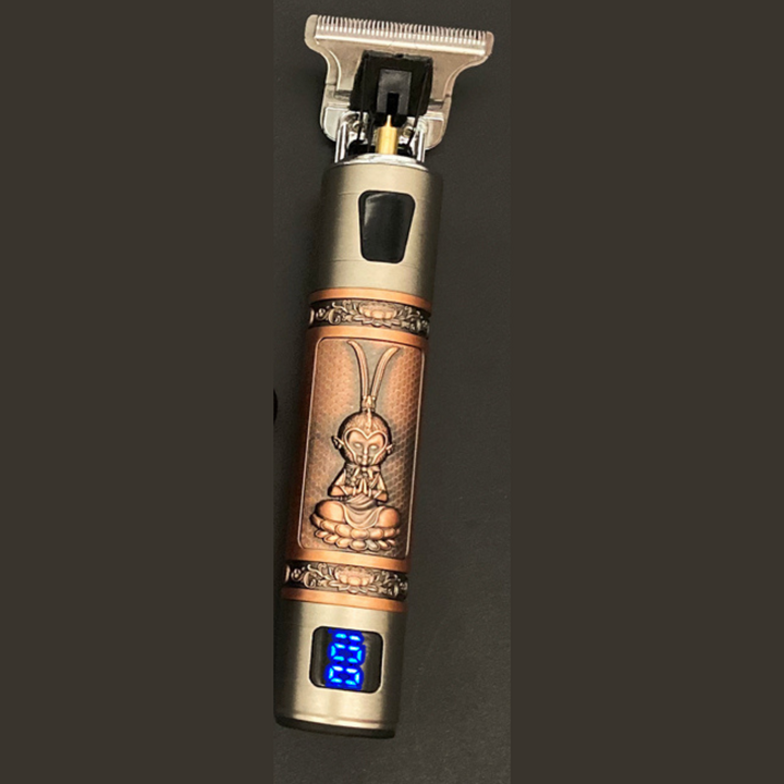 Krachtige oplaadbare trimmer, duurzaam elektrisch scheerapparaat voor heren.