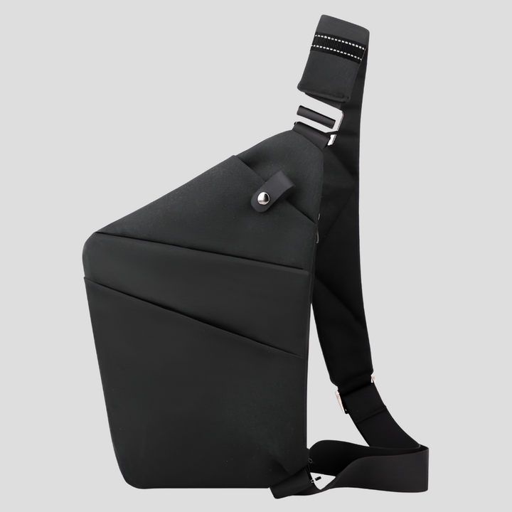 Compacte anti-diefstal reistas met verborgen ritsen en veilige vakken, beschermt laptop & tablet tegen diefstal.