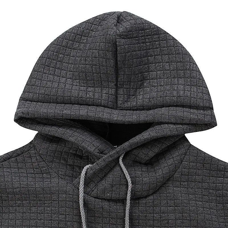 Modieuze heren capuchontrui, comfortabele herenkleding met een sportieve uitstraling, ideaal voor casual.