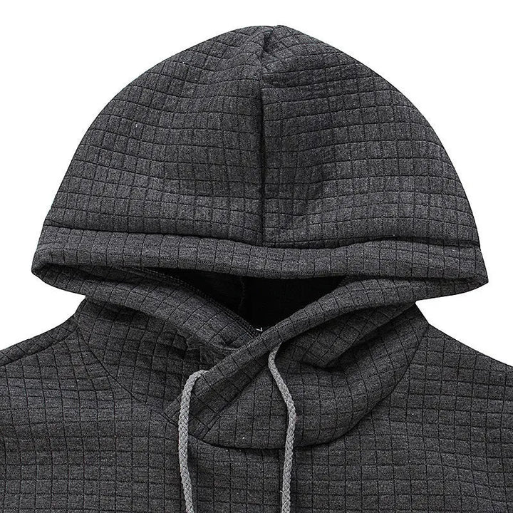 Modieuze heren capuchontrui, comfortabele herenkleding met een sportieve uitstraling, ideaal voor casual.
