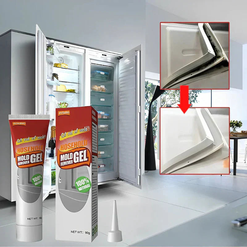 Schimmelvrije badkamer na gebruik van deze krachtige reiniger. Verwijdert effectief zwarte schimmel en vlekken.