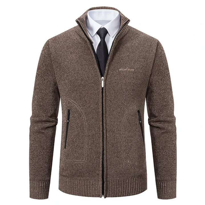 Stijlvol heren vest met zachte stof, populair voor een trendy look in koudere seizoenen.