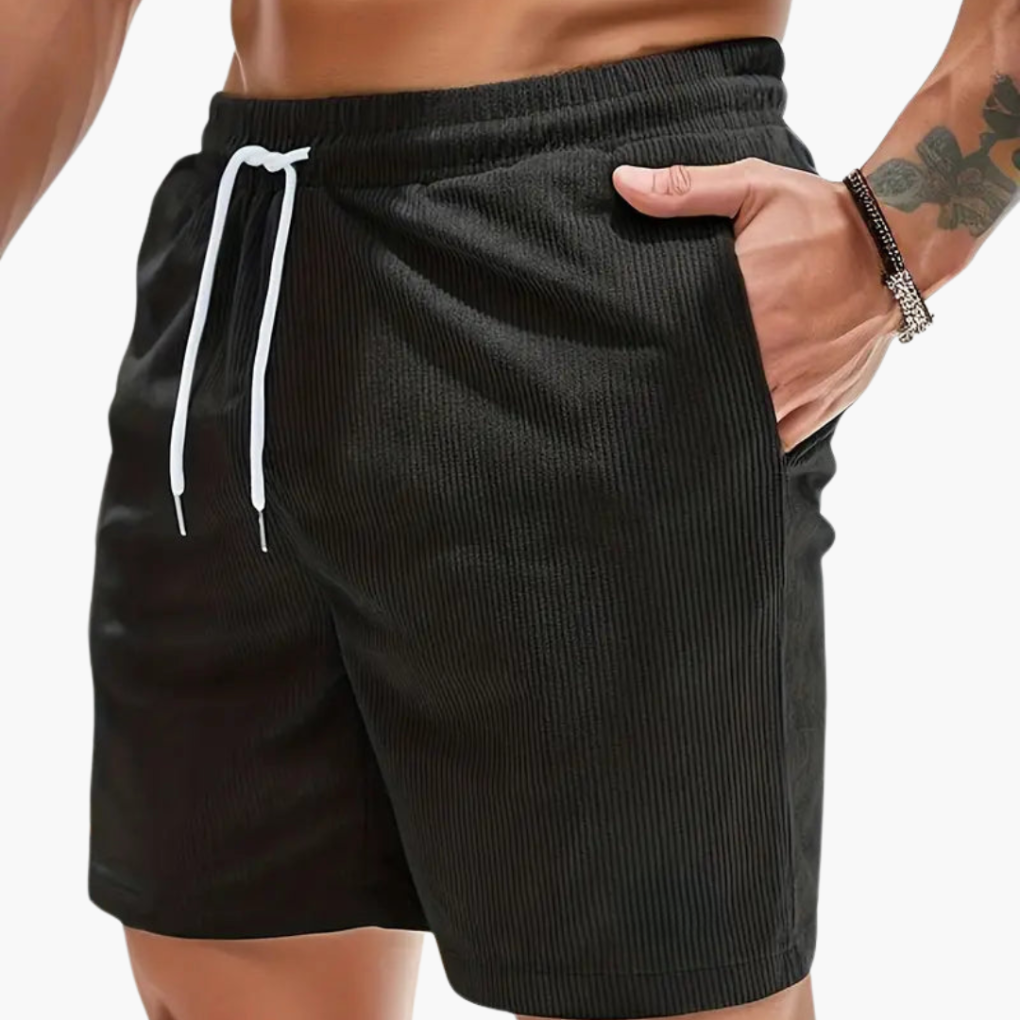 Ontspannen heren shorts met een eigentijdse vibe, perfect als vakantie shorts en onderdeel van zomermode.