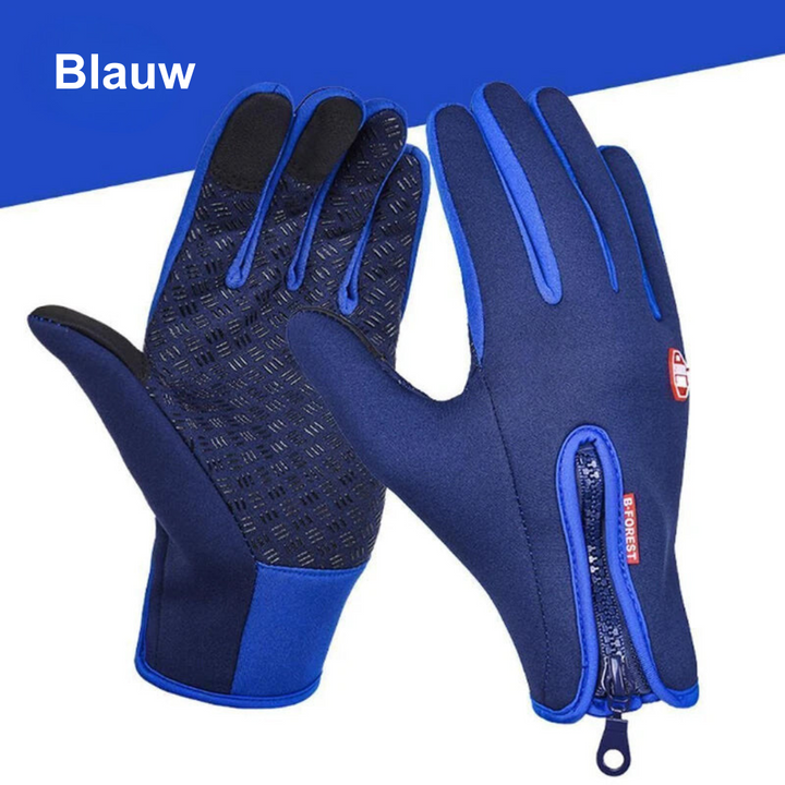 Thermosfietshandschoenen heren: warm, winddicht & waterafstotend voor comfortabele winterse ritten.