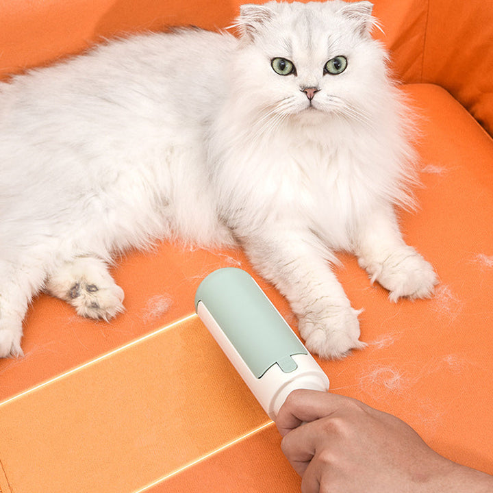 Efficiënte haarverwijderaar voor meubels, ideaal voor honden- en kattenhaar.
