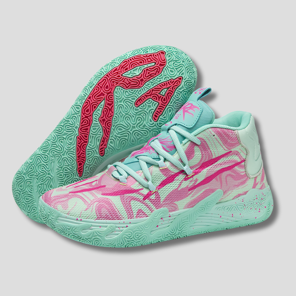Dynamische unisex sneakers New4, perfect voor basketbal, bieden uitzonderlijke stabiliteit en grip voor snelle bewegingen.