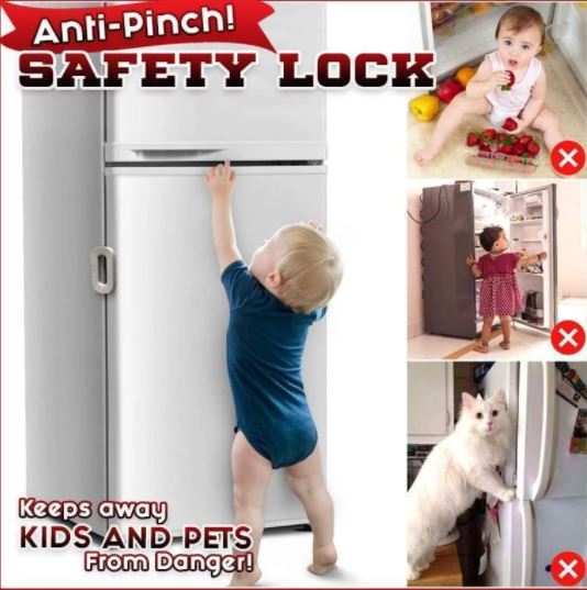 Kindvriendelijk ladenslot, biedt veilige bescherming voor kleine handjes tegen gevaar.