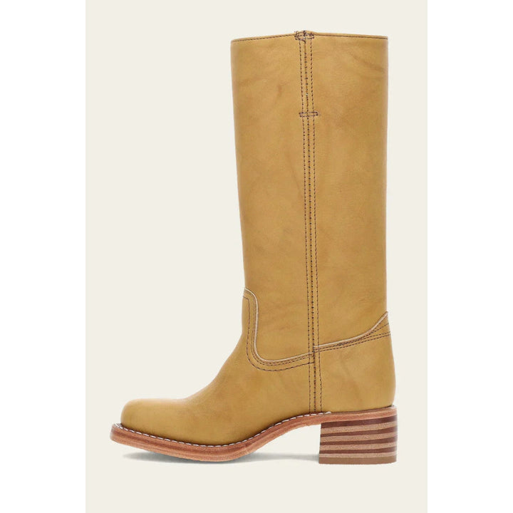 Stylische lederen dameslaarzen Naomi, ideaal voor herfst- en wintermode. Modieus en comfortabel.