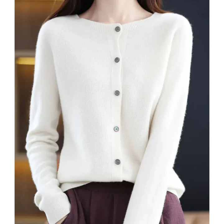Modieus Hoymans cardigan voor dames, comfortabel en perfect voor de lente.