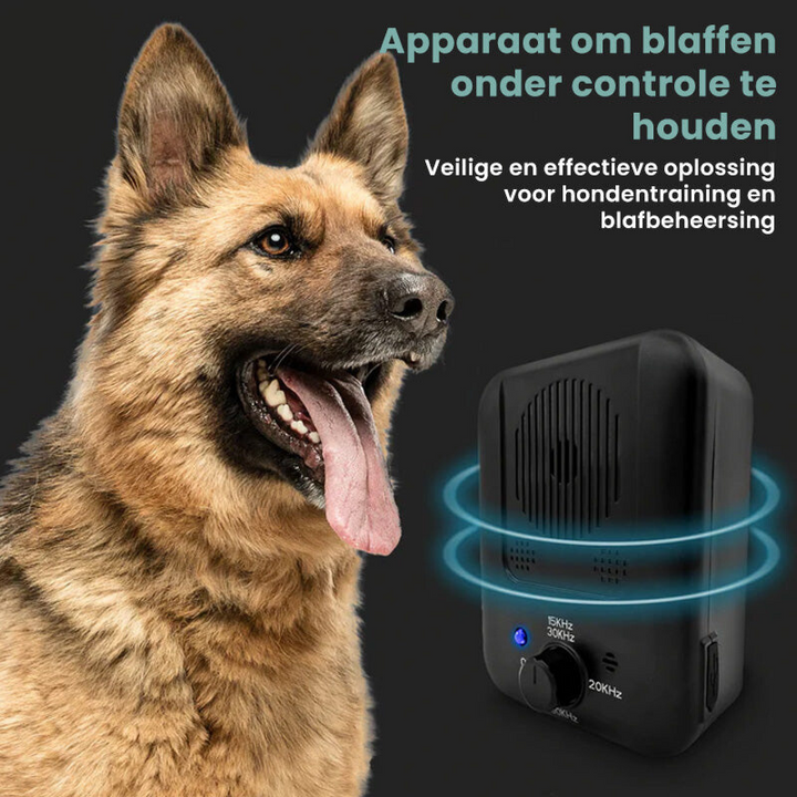 Honden blafstopper voor rustig huis. Humane anti-blaf gedragstraining, eenvoudig in gebruik voor huisdieren.