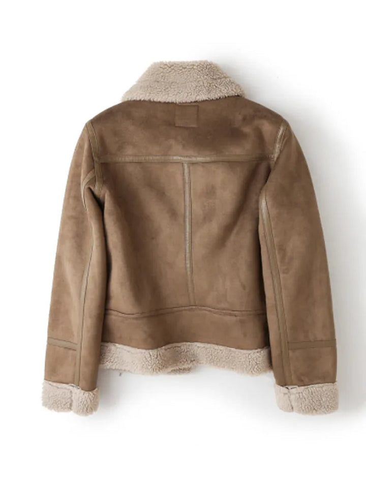 Casual en warme damesjas, comfortabele winterkleding. Perfecte buitenjas voor dagelijks gebruik.