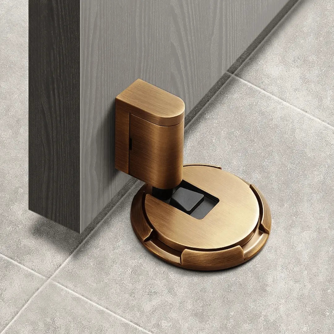 Magnetische deurstopper zonder boren. Deze zelfklevende deurhouder beschermt muren en deuren, extra gemak in huis.