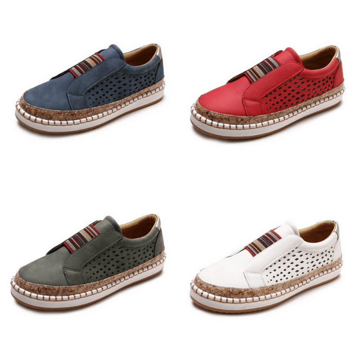 Moderne JusticeSneaks orthopedische sneakers voor dames, combineert stijl met superieure pijnverlichting en comfort.
