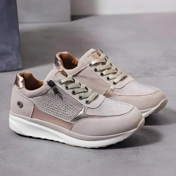 Orthopedische comfortschoenen voor dames, met superieure voetondersteuning, ideaal tegen voetpijn.