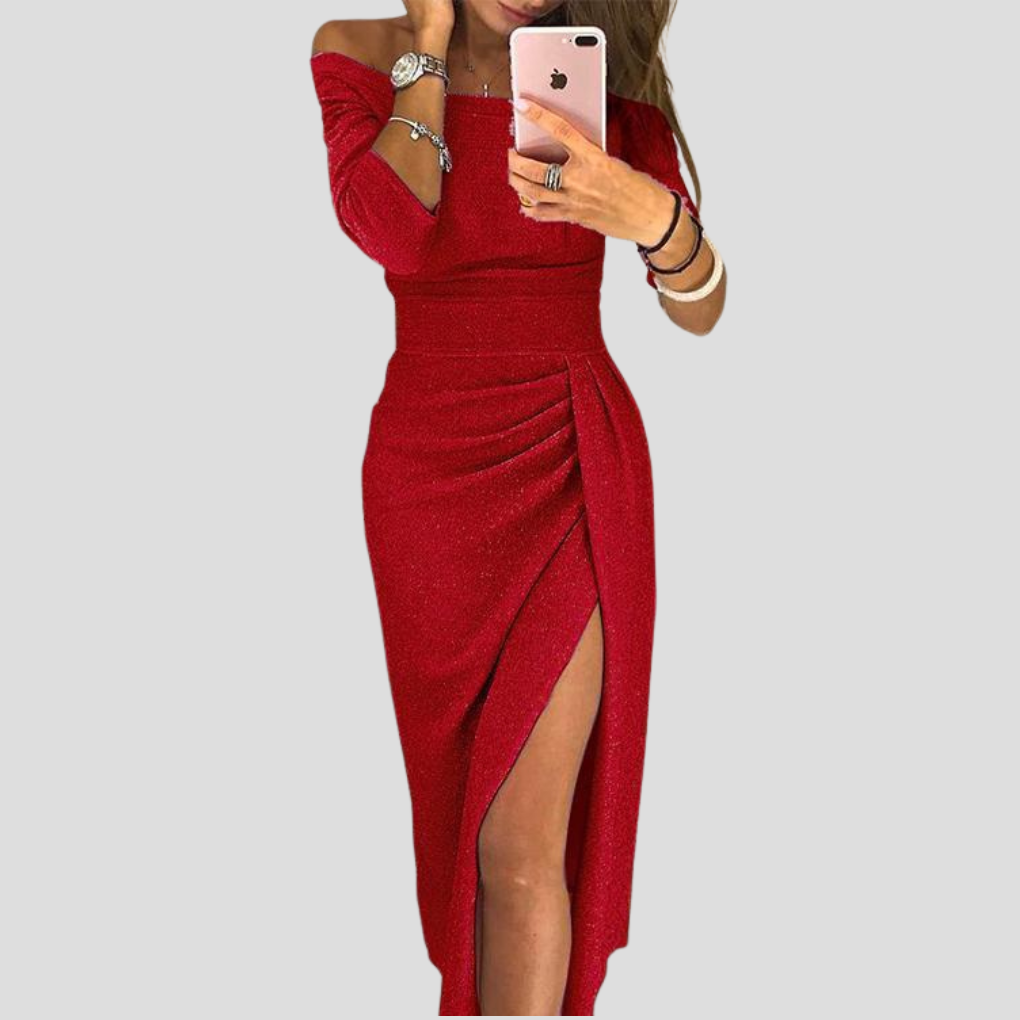 Comfortabele zomerjurk voor dames met een elegante uitstraling en korte mouwen. Perfect voor elke gelegenheid.