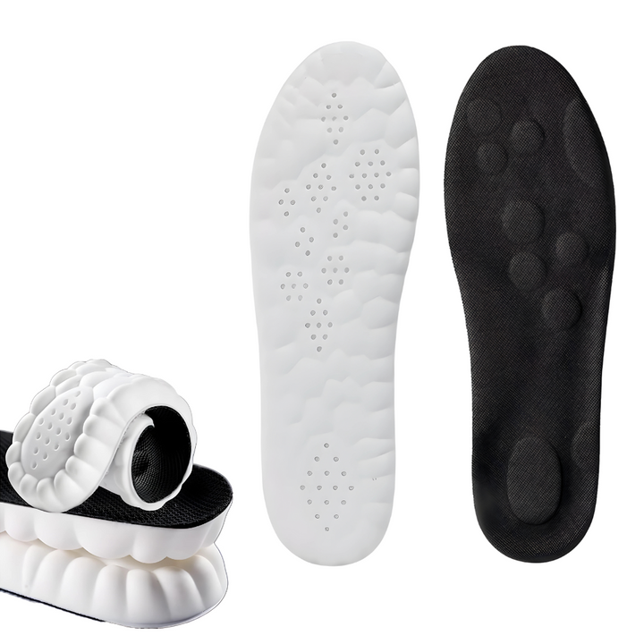 Unisex FlexiStride inlegzolen: perfecte pasvorm en ondersteuning voor hardlopers; voorkomt blessures en verhoogt sportprestaties.