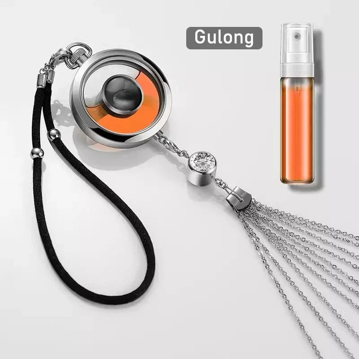 Cadeau-waardige auto accessoire: bling geurhanger met aroma diffuser voor unieke autostijl.