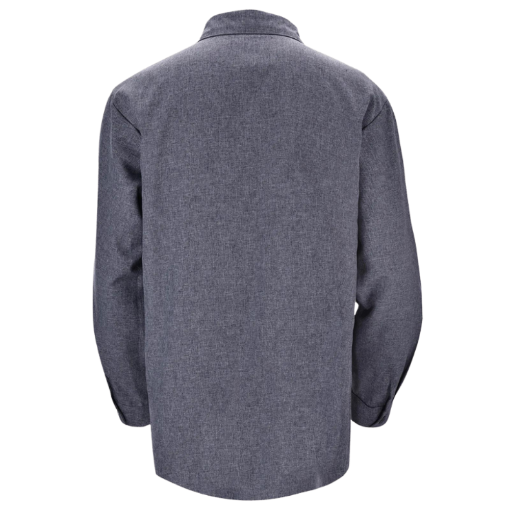 Achterkant Hoymans heren regular fit overhemd, ademend en comfortabel, perfect voor elke gelegenheid.