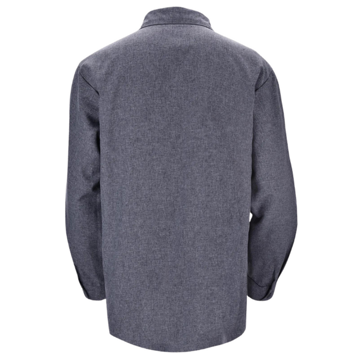 Achterkant Hoymans heren regular fit overhemd, ademend en comfortabel, perfect voor elke gelegenheid.