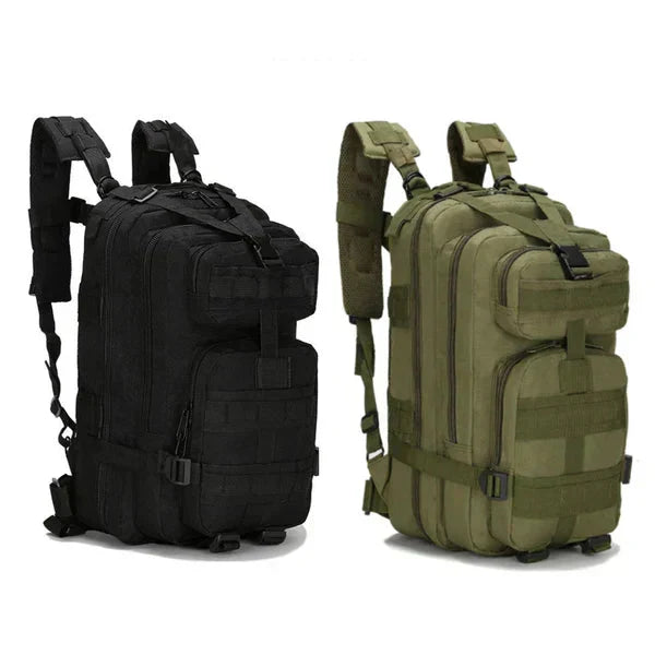 Robuuste tactische noodpakket rugzak (20L) voorbereid op elke crisis, duurzaam en draagbaar voor outdoor.