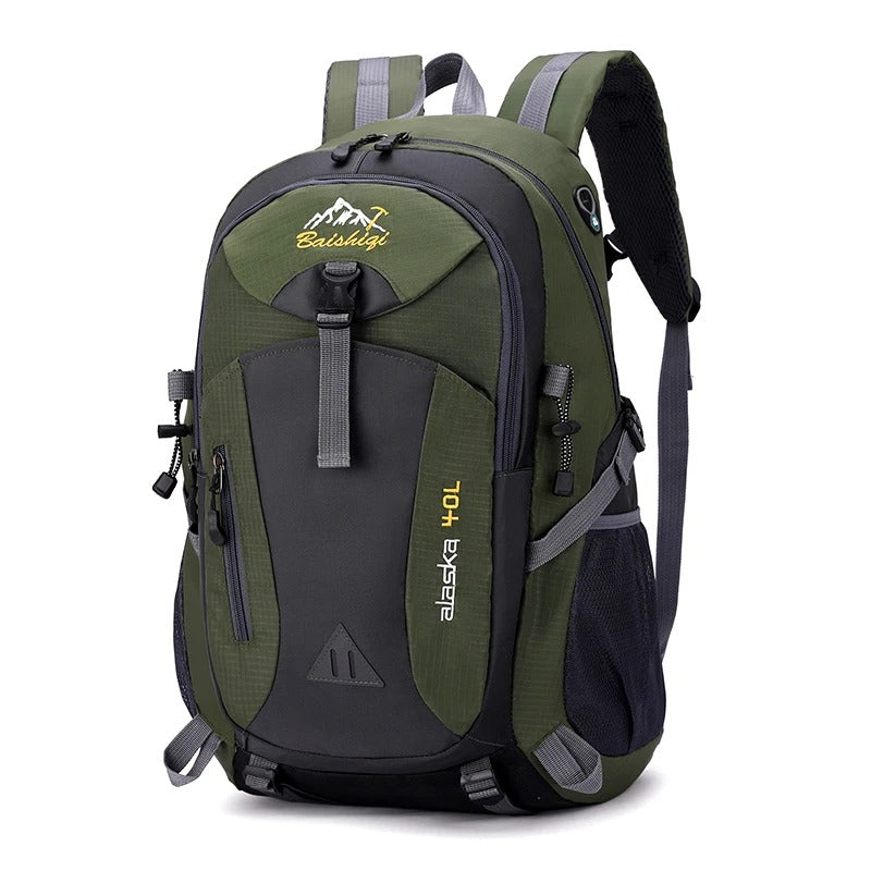 Unisex waterdichte outdoor rugzak voor reizen & wandelen. Duurzame backpack, ideaal voor avontuur en kamperen.
