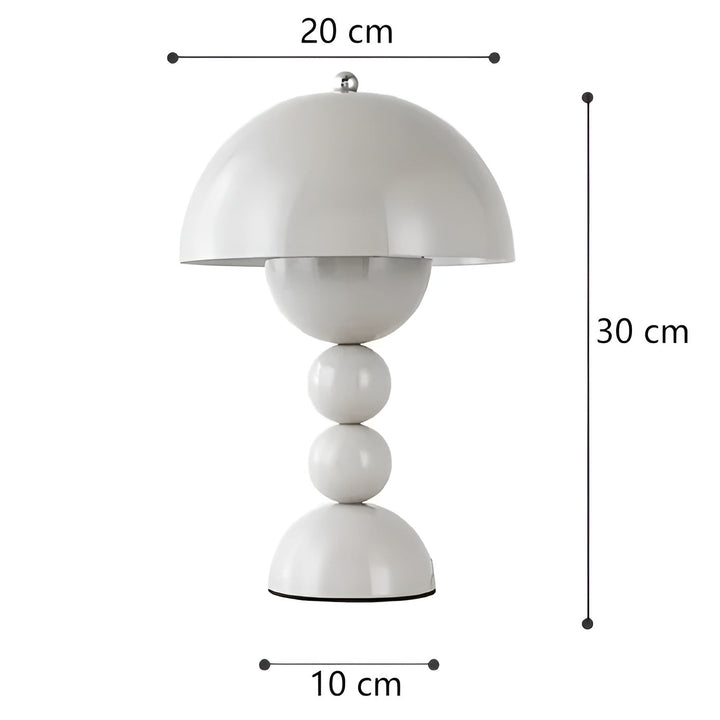 Elegante en dimbare LED tafellamp; puur Scandinavisch design voor een serene ruimte.