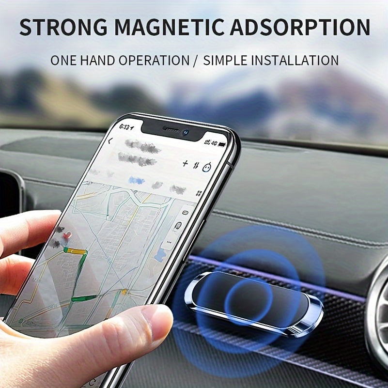 Essentiële auto accessoire: magnetische telefoonhouder; compact en functioneel ontwerp.