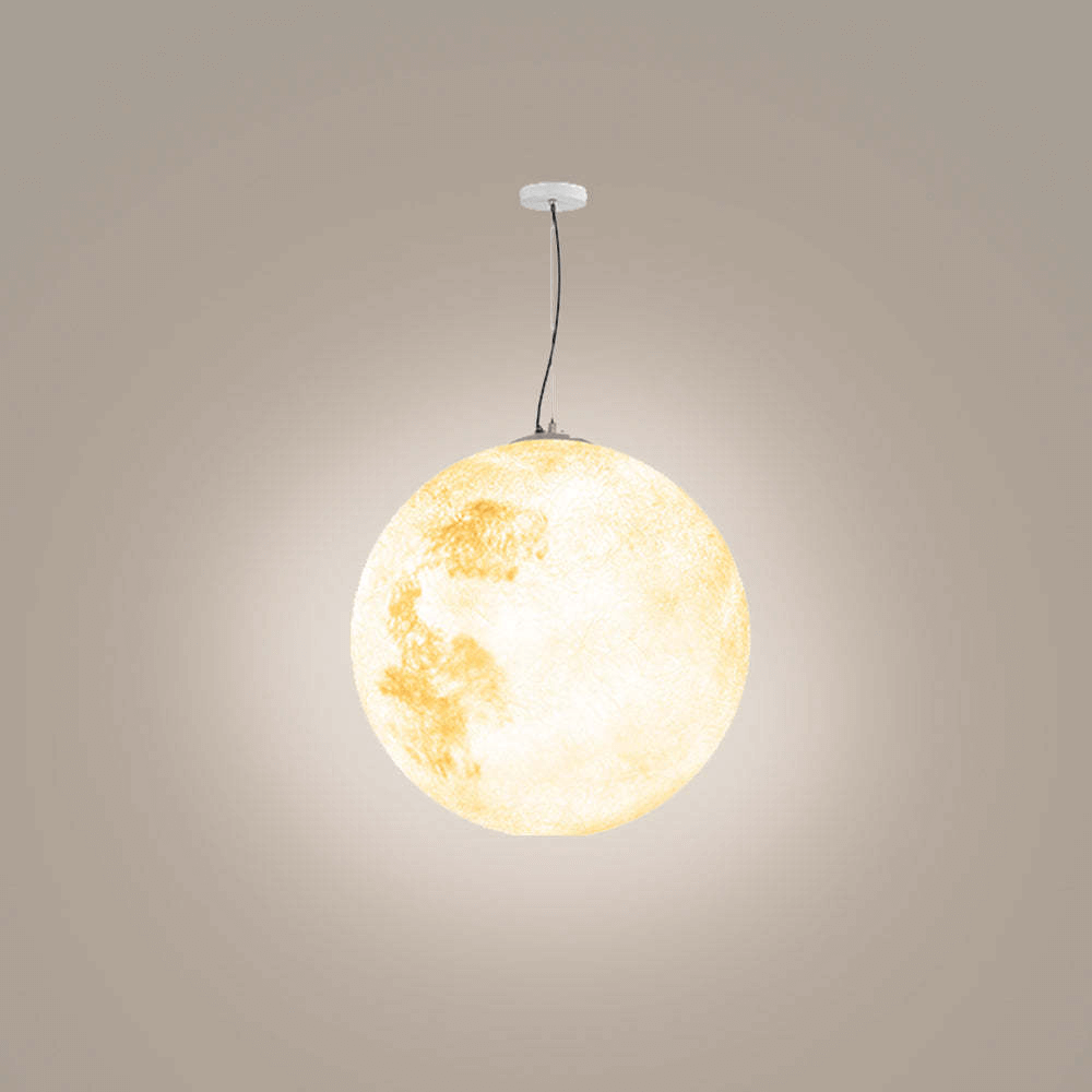 LED Buitenhanglamp - Goud Metaal & Hars