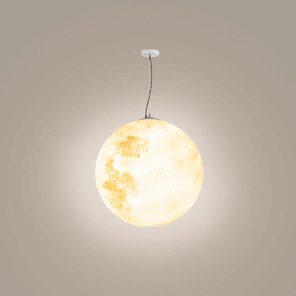 LED Buitenhanglamp - Goud Metaal & Hars