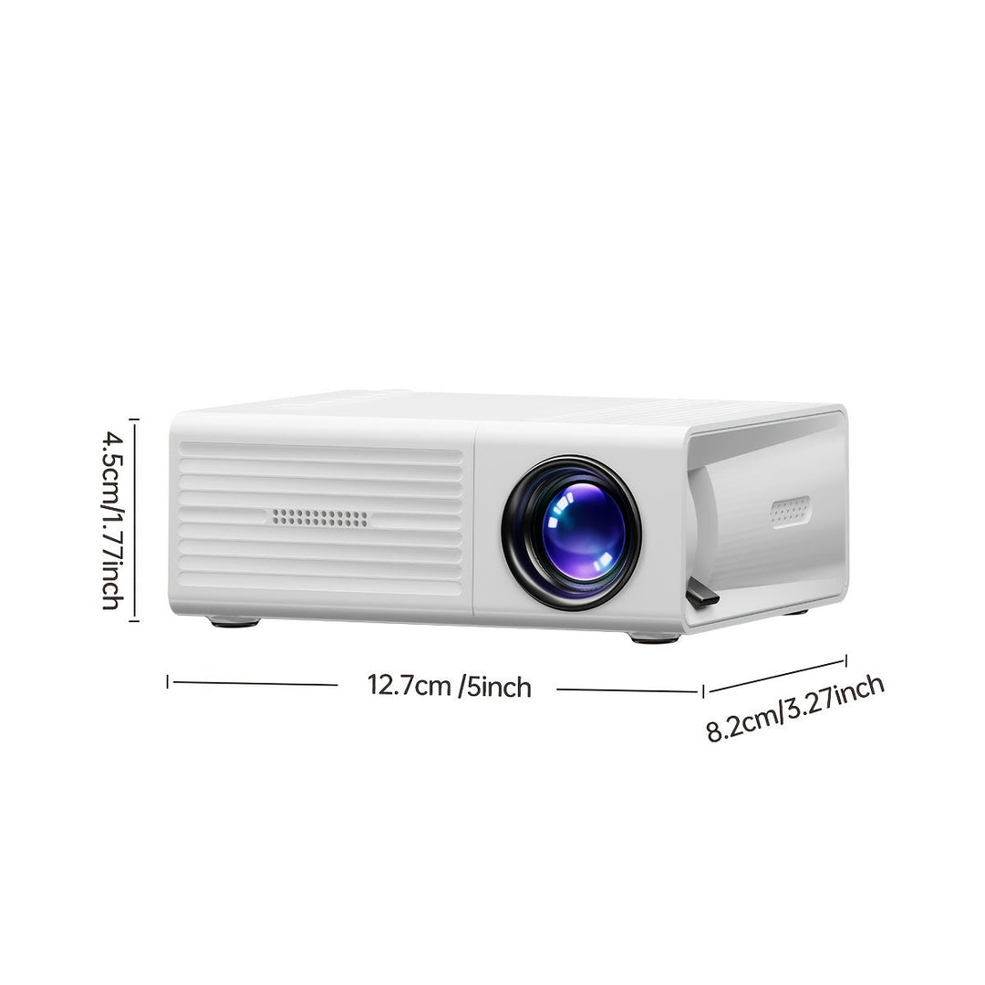 USB draagbare mini beamer voor presentaties of een filmavond, eenvoudig aan te sluiten op HDTV.