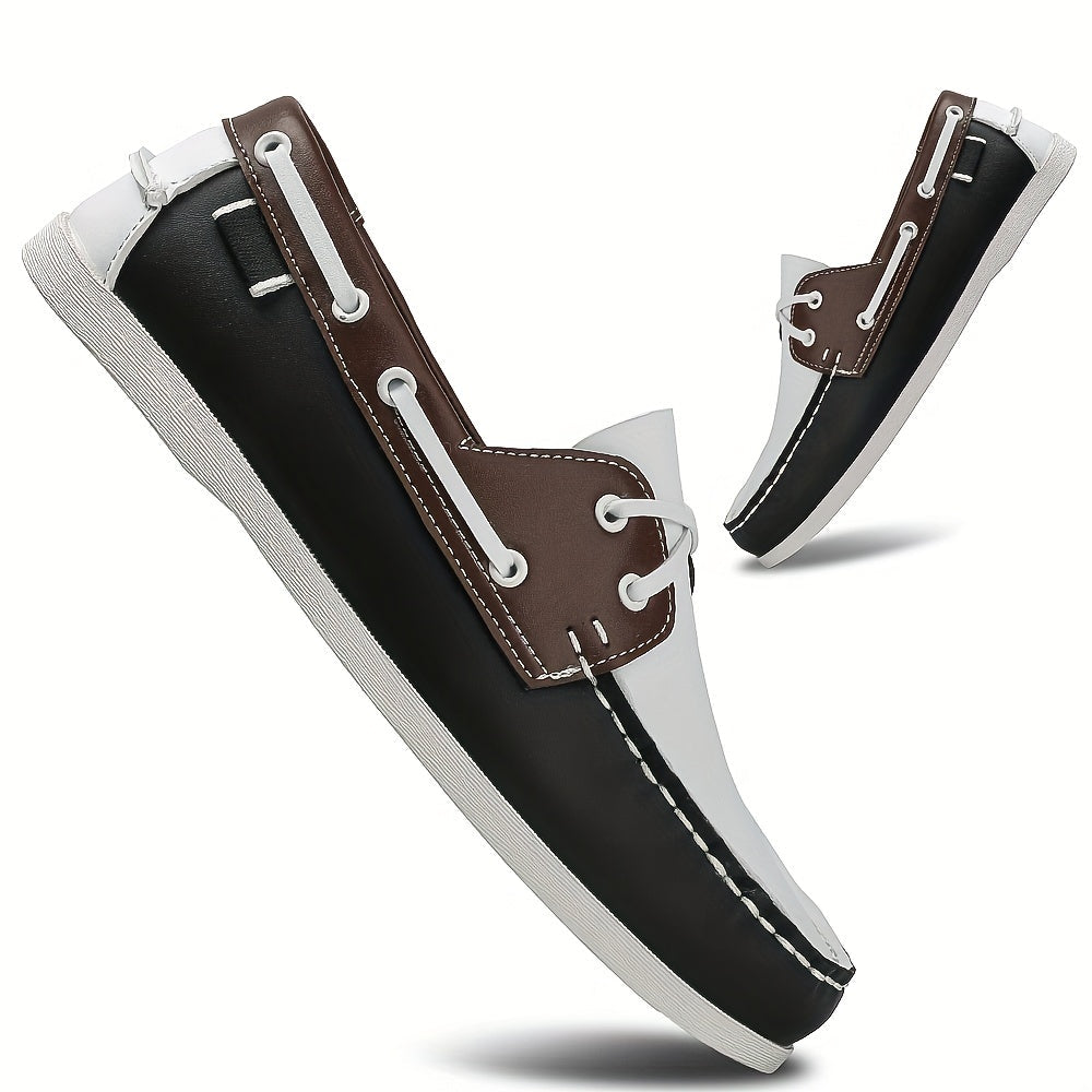 Casual heren bootschoenen van Thijs. Comfortabele slip-ons, perfect voor lente en zomer.