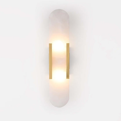 Moderne Wandlamp - Albast & Metaal