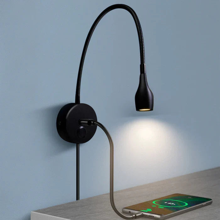 Draadloze wandlamp LumaWave met aanpasbaar LED-licht. Sfeervolle binnenverlichting voor woonkamer & slaapkamer.