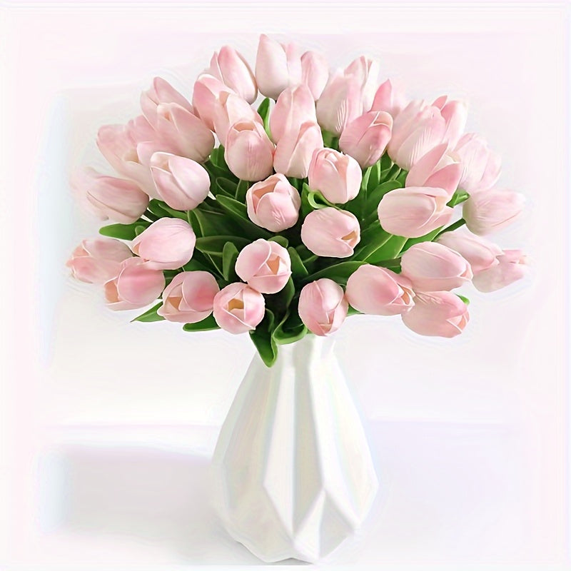 Veelzijdige kunst tulpen, geschikt voor diverse decoratieprojecten en als sfeervol cadeau.