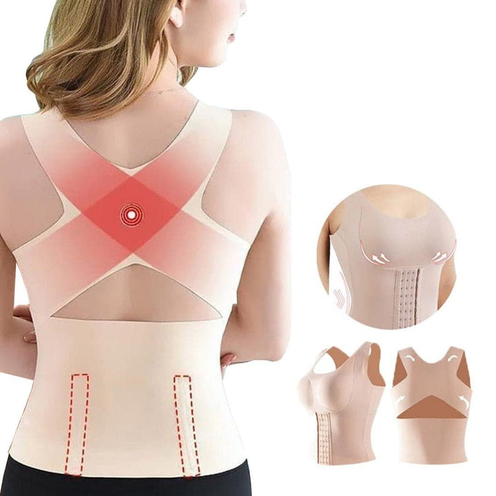 Buikcorrigerende dames shapewear: naadloze waist trainer BH voor een strakke taille en perfect figuur. Comfortabel.