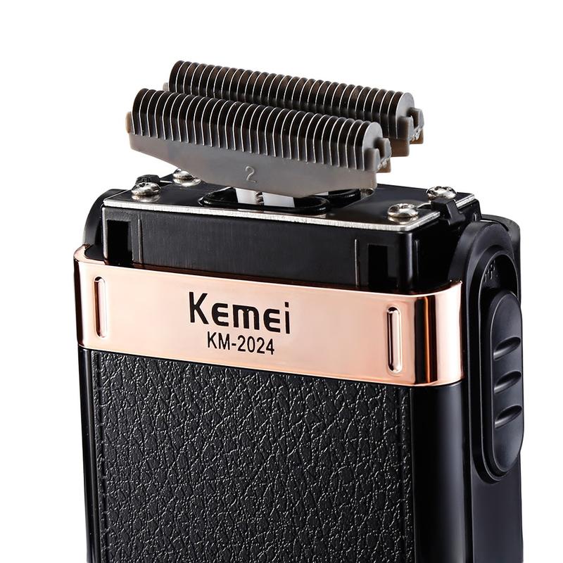 Compacte USB-oplaadbare haartrimmer set, perfect voor reizen en dagelijkse heren verzorging.