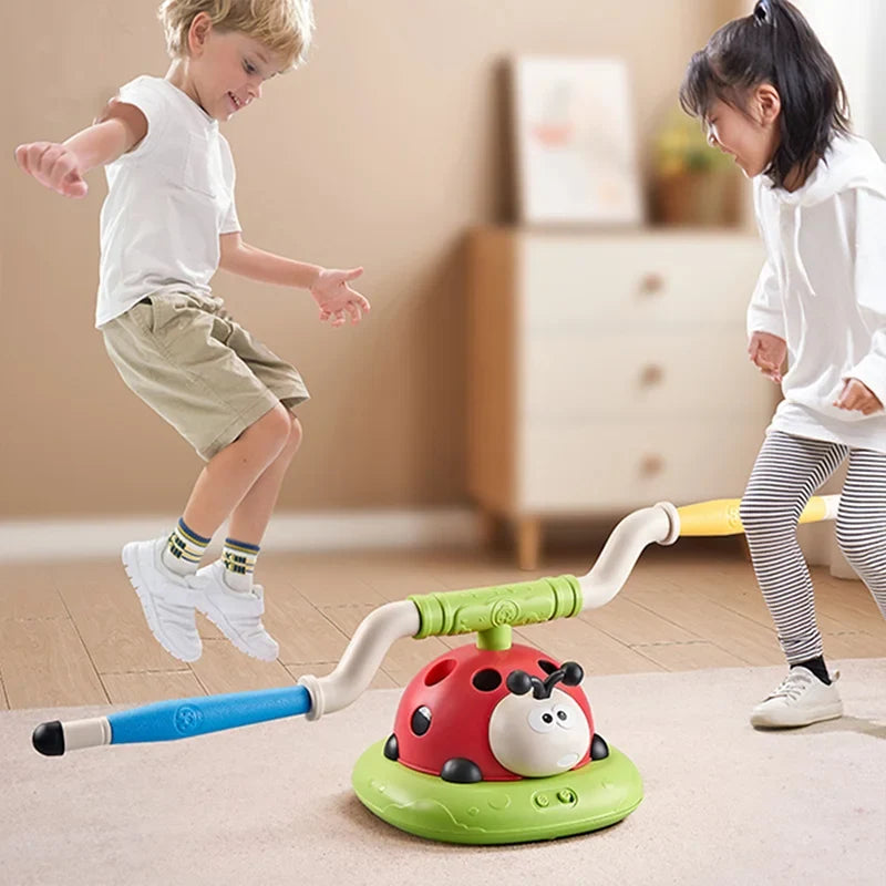 Automatische touwspring machine 3-in-1 sport speelgoed voor kinderen, bevordert actieve binnen- en buitenpret.