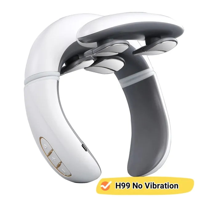 Modern design draagbaar nek massageapparaat voor ultieme ontspanning en welzijn van de nek.