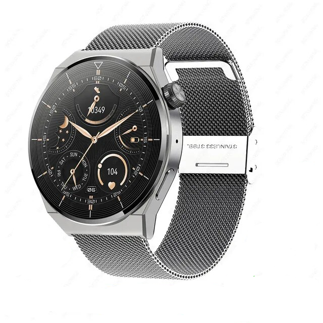 Gezondheidstracker smartwatch: meet hartslag en stappen met dit waterdichte unisex tech horloge.