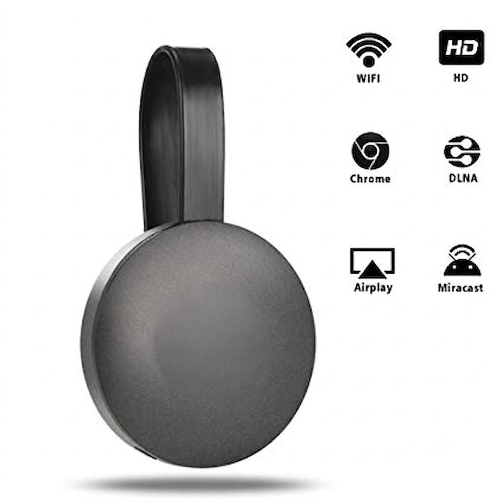 Compacte draadloze mediastreamer voor naadloze 4K entertainment en thuisbioscoopervaring op je TV.