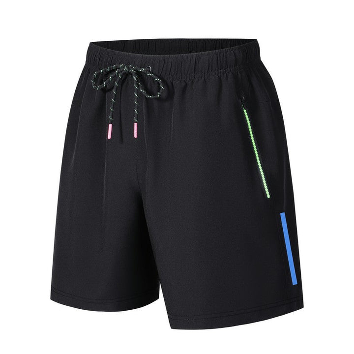Ademende herensportshort, lichtgewicht en sneldrogend. Perfect voor training, strand of ontspannen vrije tijd.