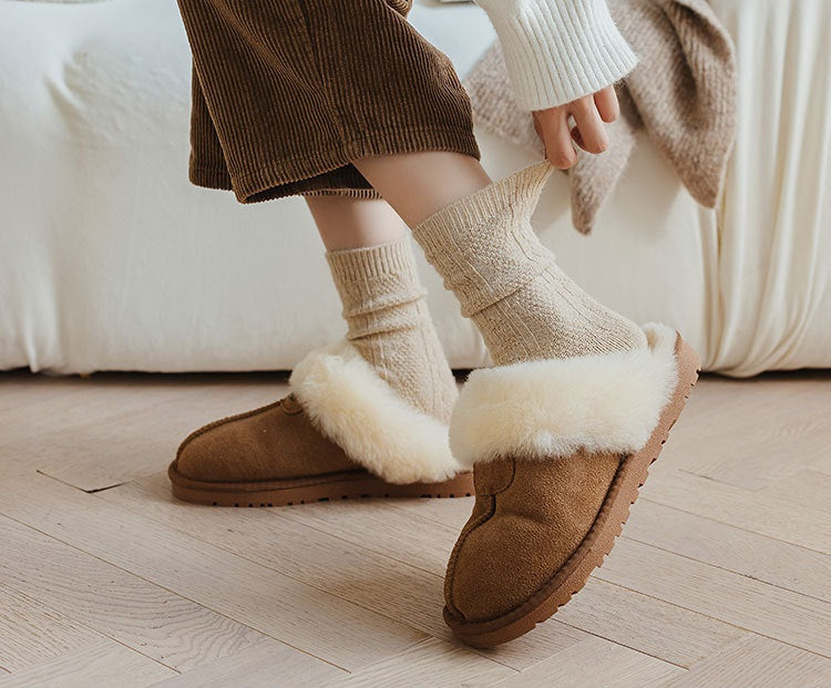 Warme en luxe dames wintersokken; zachte stof, perfecte pasvorm voor optimaal comfort.