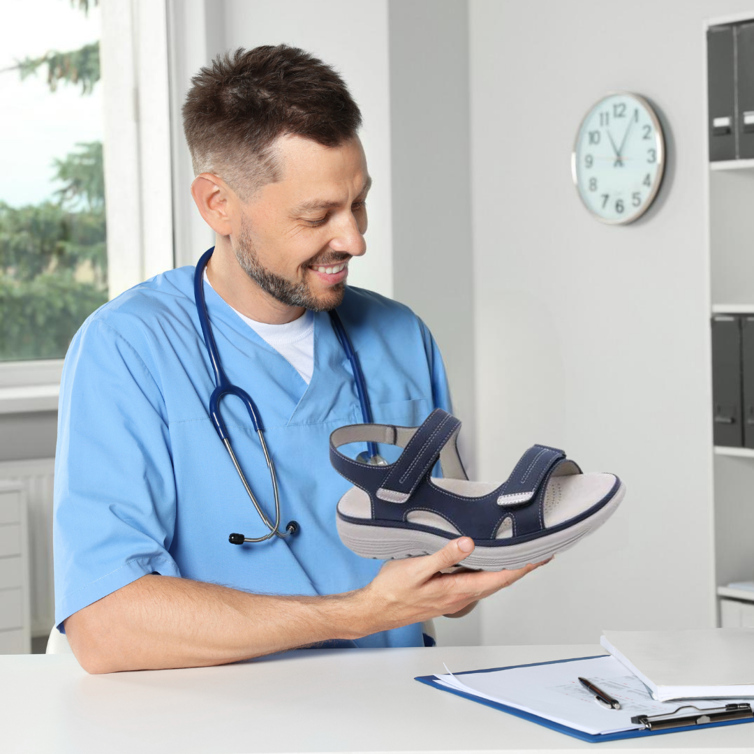 Comfortabele Celina dames sandalen, ideaal voor hallux valgus; ergonomisch ontwerp voor gezonde voeten.